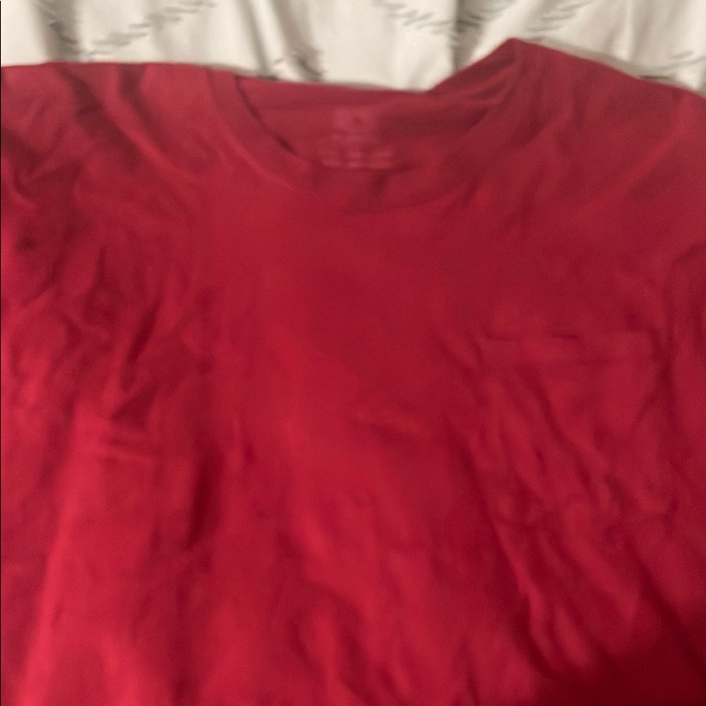 Fruit of the Loom Red Short Sleeve Tee